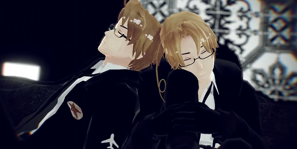 APH/MMD Turn.Off.The.Light 【北米诞2015】#北米双子#看着俩孩子睡得多安详#