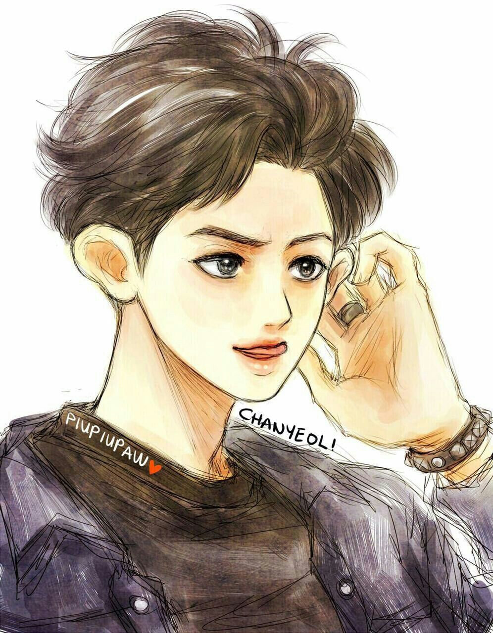 漫画版79exo朴灿烈