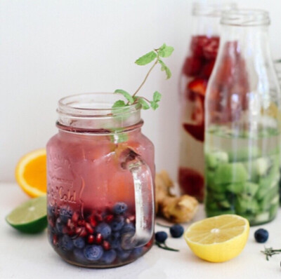 Detox Water✖️Mason Jar