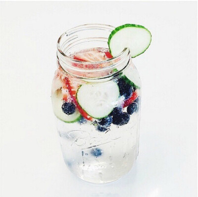 Detox Water✖️Mason Jar