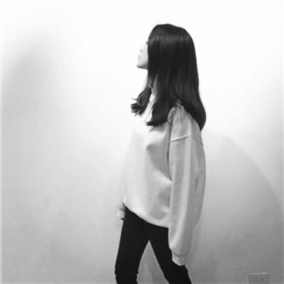长头发。