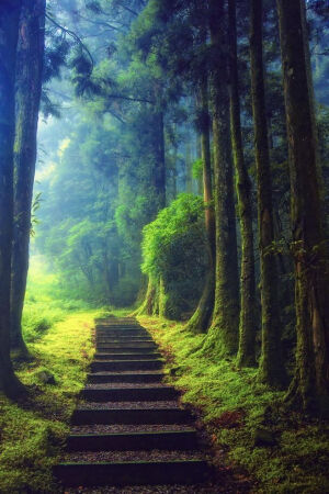 ~~Keep on hiking | foggy forest, Taiwan by Hanson Mao~~