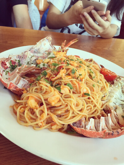 Lobster pasta