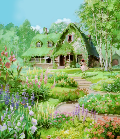 Ghibli + houses ♜