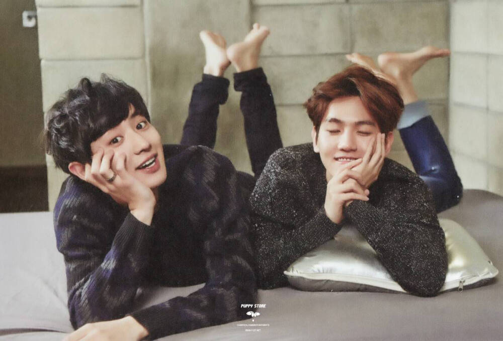 灿烈 伯贤 CHANYEOL BEAKHYUNE 灿白 高清壁纸