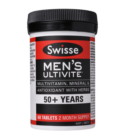 澳洲直邮Swisse men ultivite50+男士复合维他命抗氧化草本90粒 http://weidian.com/i/1415687087?wfr=c