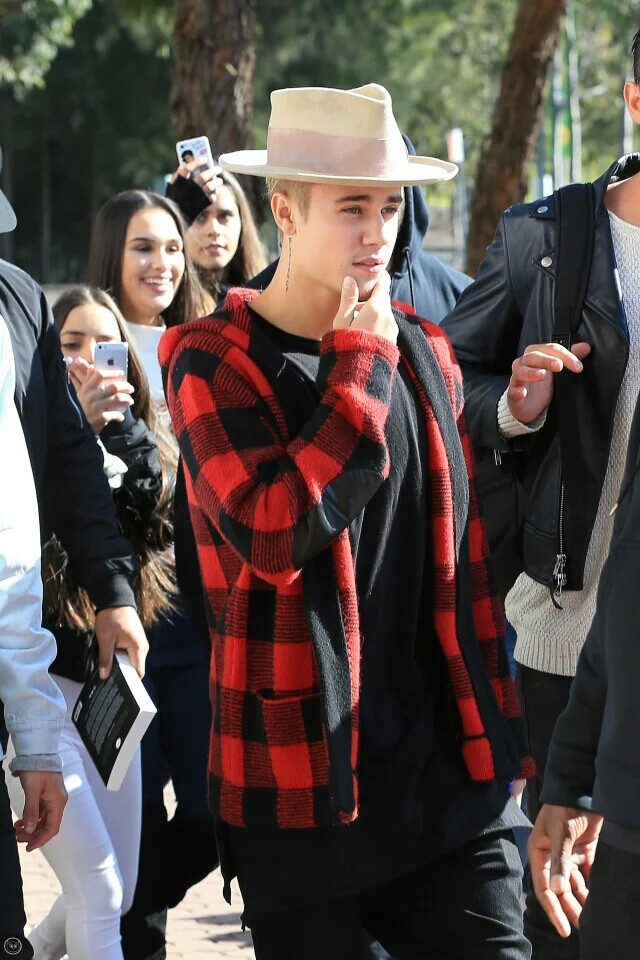 Justin out in Sydney, Australia