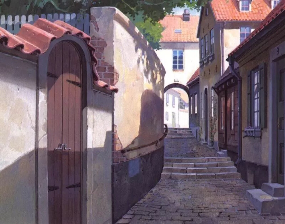 二次元 美景图 卡通 插画 动漫 场景 手机 壁纸 电脑 桌面 美图 唯美