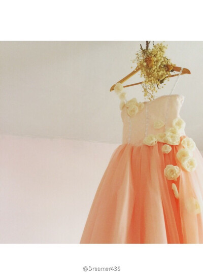 handmade wedding dress #pink#girl