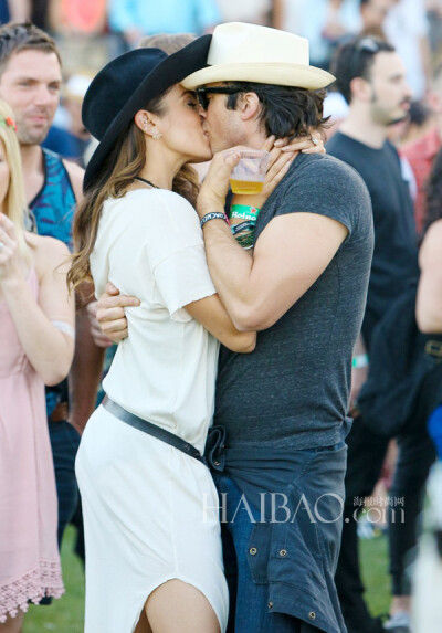 Ian somerhalder and Nikkin Reed