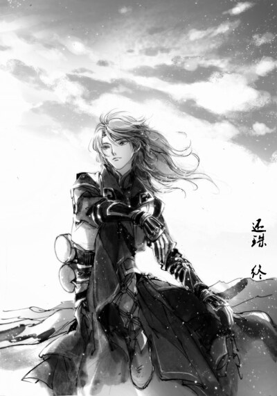 古风 中国风 手绘 美男 仕女 线稿