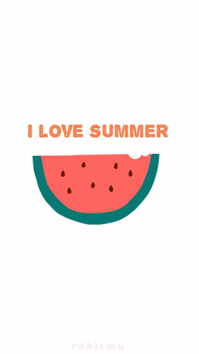 i love summer