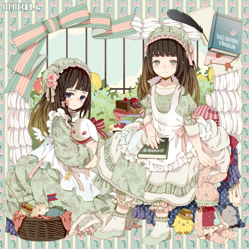 萌萌女孩~ 双胞胎