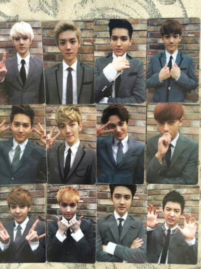 EXO 相爱吧！WE ARE ONE! KRIS LUHAN LAY张艺兴 XIUMIN金珉硕 CHEN金钟大 TAO K SUHO金俊勉 KAI金钟仁 D.O度庆洙 BAEK HYUN边伯贤 SEHUN吴世勋 CHAN YEOL朴灿烈 from.Alexia孙承冬 图源见logo