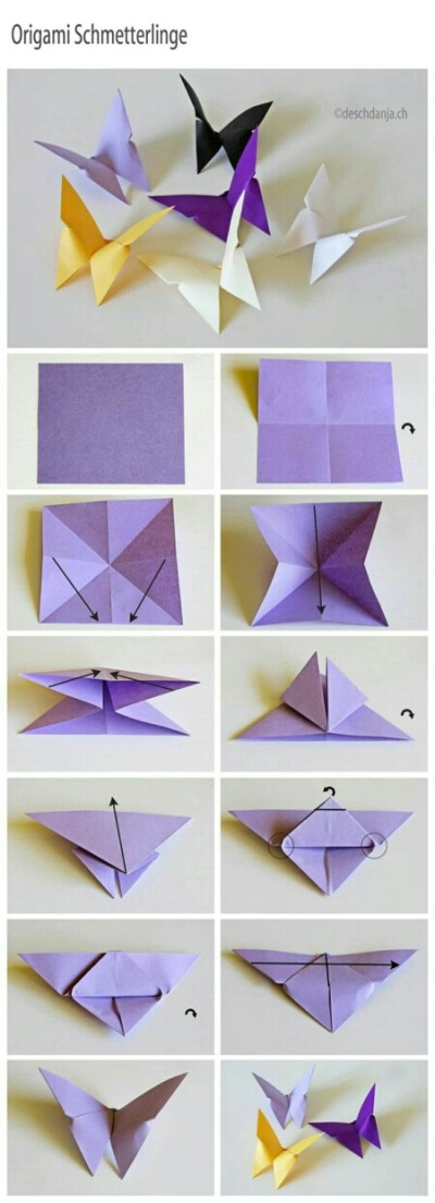 蝴蝶折纸