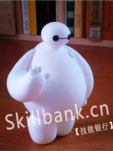 【http://www.skillbank.cn/class/detail/2524】来自技能银行粘土达人“白日曛 ”——大白粘土 想自己创造一个活生生的暖大白吗？打开链接，创造属于你自己的大白