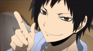 自截图 无头骑士异闻录 转  折原临也 临娘