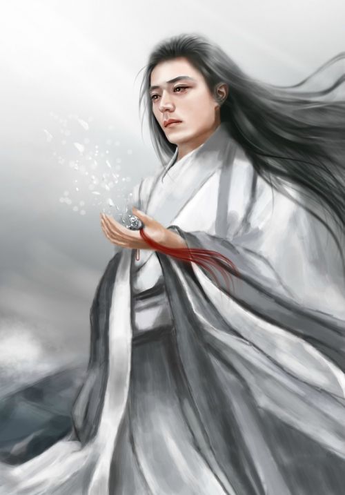 手绘白子画 尊上