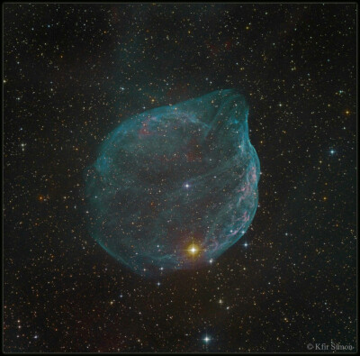 Sharpless 308 恒星泡泡 位于大犬座方向 距离我们约有5200光年 NASA