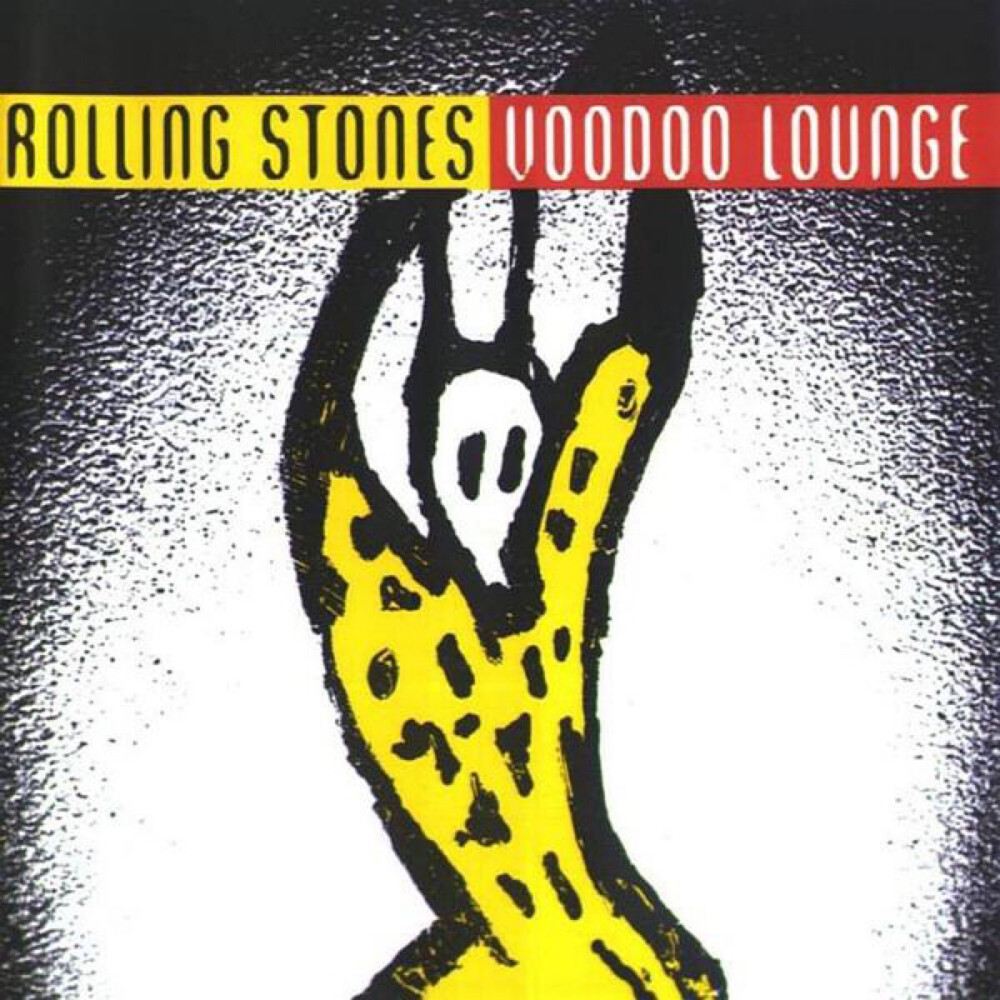 24. 'Voodoo Lounge' (1994)－封面是理查德的画作，但却是贾格尔鼓励他拿出来使用的。他说，画完之后我自己很不喜欢，我的想法总是很廉价，而贾格尔的却是高大上。