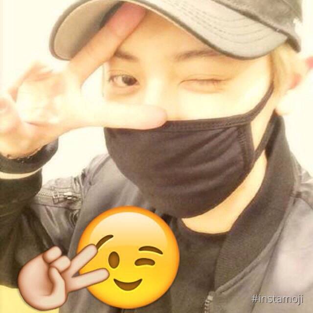 emoji表情的真人版朴灿灿3 #朴灿烈 #Park Chanyeol #EXO