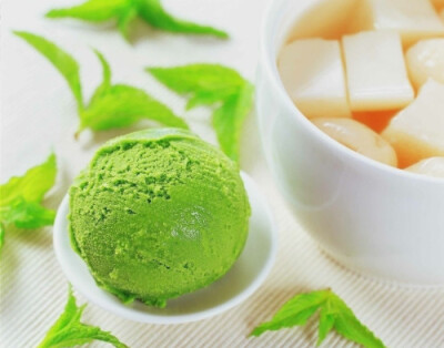 绿茶雪糕