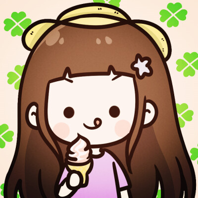 头像﹣三叶草吹过的夏天