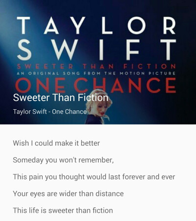 The life is sweeter than fiction.