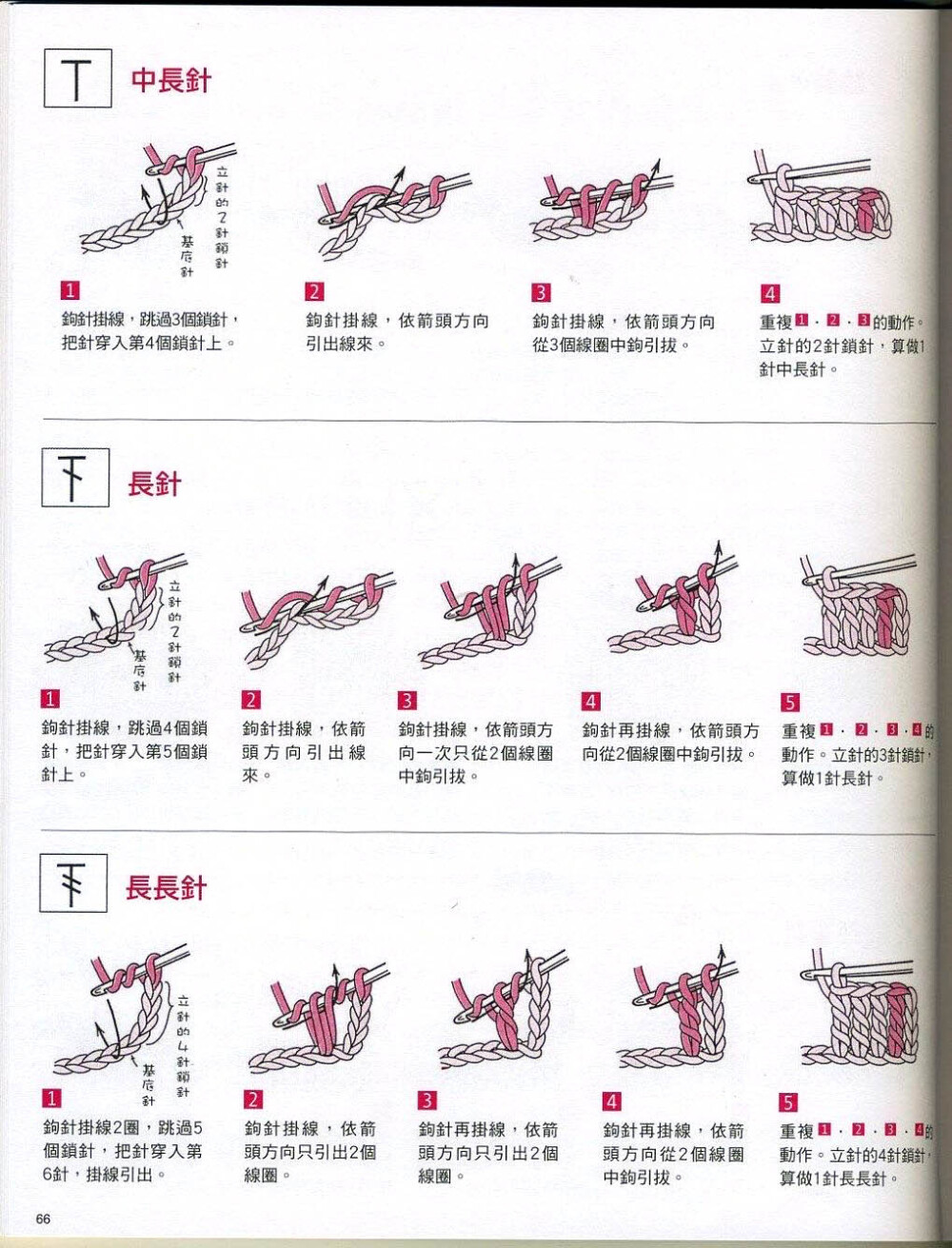 【学会钩毛线的第一本书】钩针毛线暖暖哒～继续一张张上传～by子若不语