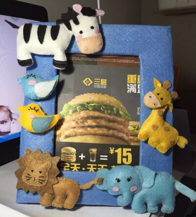 可以做很多动物装饰