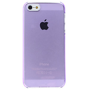 Transparent Purple phone case