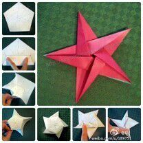 星星折纸教程