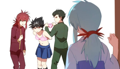 幽游白书，侵删