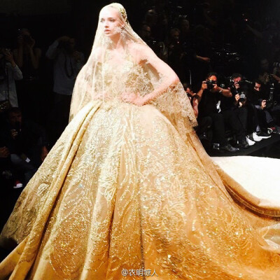 【衣睹时装周】Elie Saab Haute Couture F/W 2015┃ 仙女 秋冬高级定制大秀又美的天地失色了！服饰风尚 华服霓裳