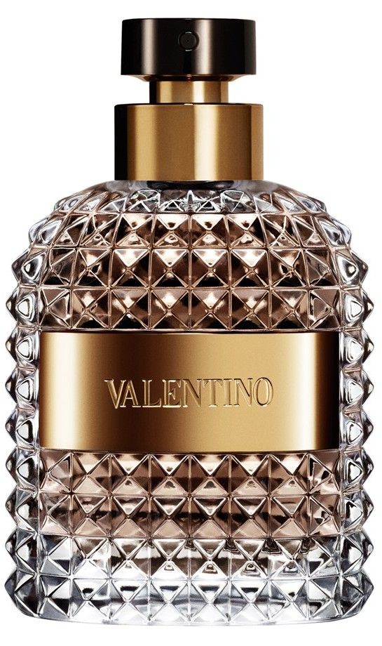 New Valentino cologne (shaped like a bottle of fine liqueur!)