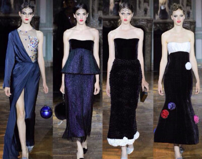 Ulyana Sergeenko Haute Couture Fall 2015 Paris.2015春夏有传因经济状况而放弃办秀的俄罗斯名媛Ulyana Sergeenko,在2015秋冬巴黎高级定制时装周再度恢复秀场形式展示新系列.依旧围绕俄罗斯情愫展开,灵感来自前苏联…