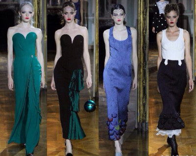 Ulyana Sergeenko Haute Couture Fall 2015 Paris.2015春夏有传因经济状况而放弃办秀的俄罗斯名媛Ulyana Sergeenko,在2015秋冬巴黎高级定制时装周再度恢复秀场形式展示新系列.依旧围绕俄罗斯情愫展开,灵感来自前苏联…