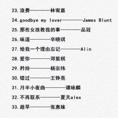 100首伤感歌曲、歌名，歌词，旋律都会想哭