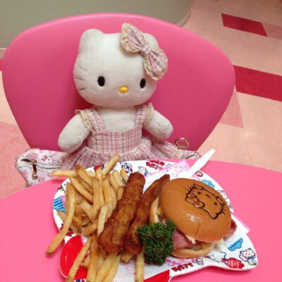 .Hello Kitty Cafe 主题餐厅