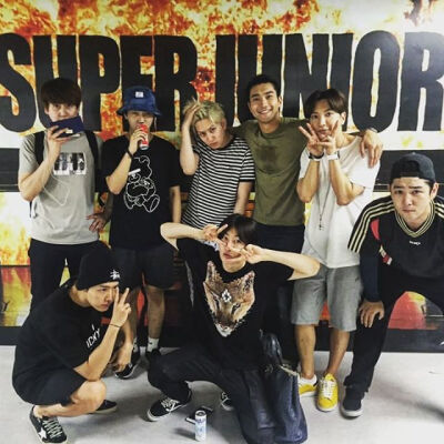 Super Junior 曺圭贤 KyuHyun 金钟云 艺声 YeSung 金希澈 HeeChul 崔始源 Siwon 朴正洙 利特 LeeTeuk 金永云 强仁 KangIn 李东海 DongHae 李赫宰 银赫 EunHyuk