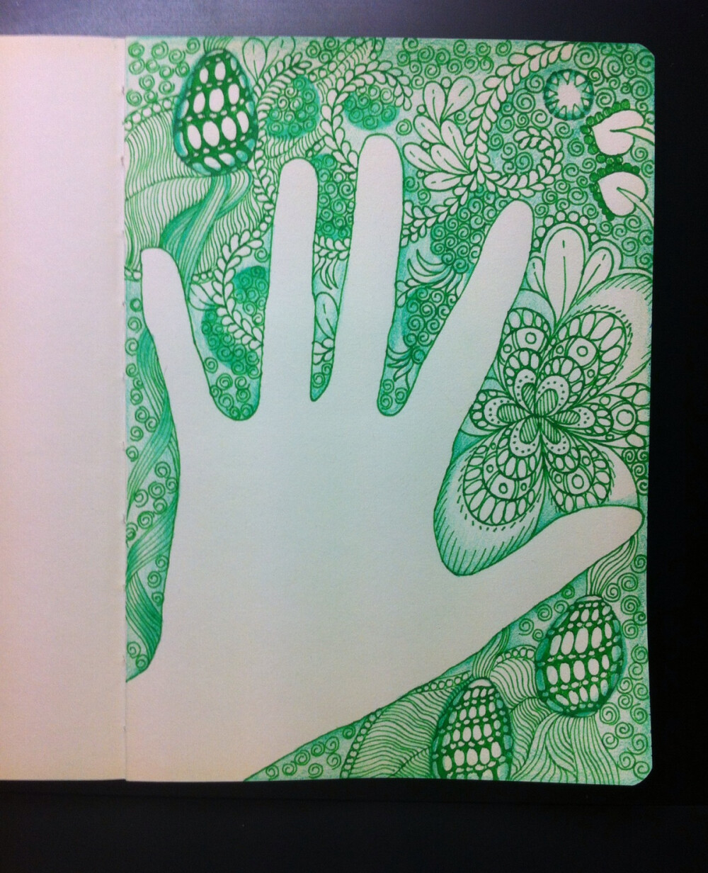 缠绕画 触手而不可及