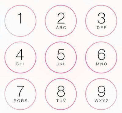 你们爱的人用九键数字缩写是什么？