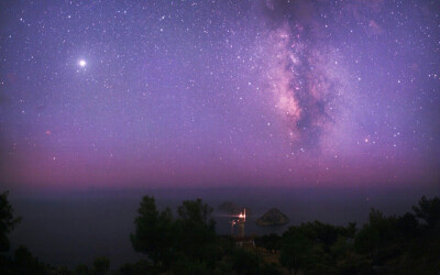 仰望星空，那繁星点点