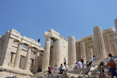 希腊雅典 雅典娜神殿