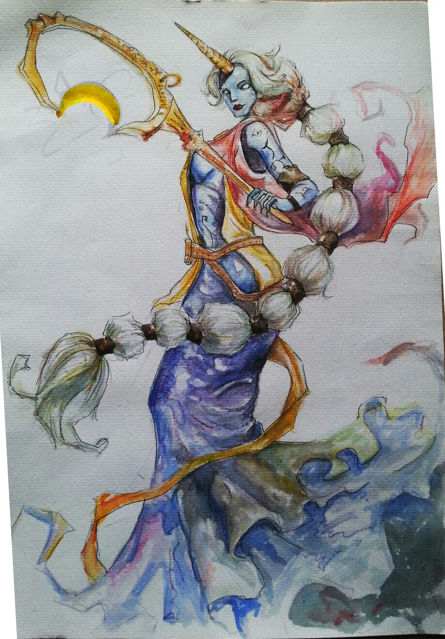 手绘香蕉索拉卡