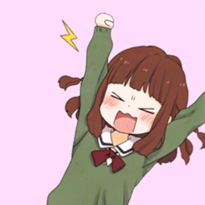 萌系，头像，情侣头像，关注Xcrazybaby