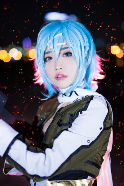 cos 刀剑神域 朝田诗乃 CN:tomiaaa (토미아)