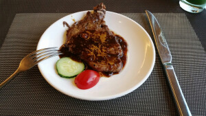 牛排，我吃了三份