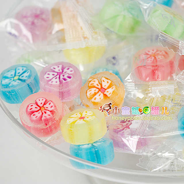 honeypot小蜜糖罐儿糖果店花卉水果切花糖