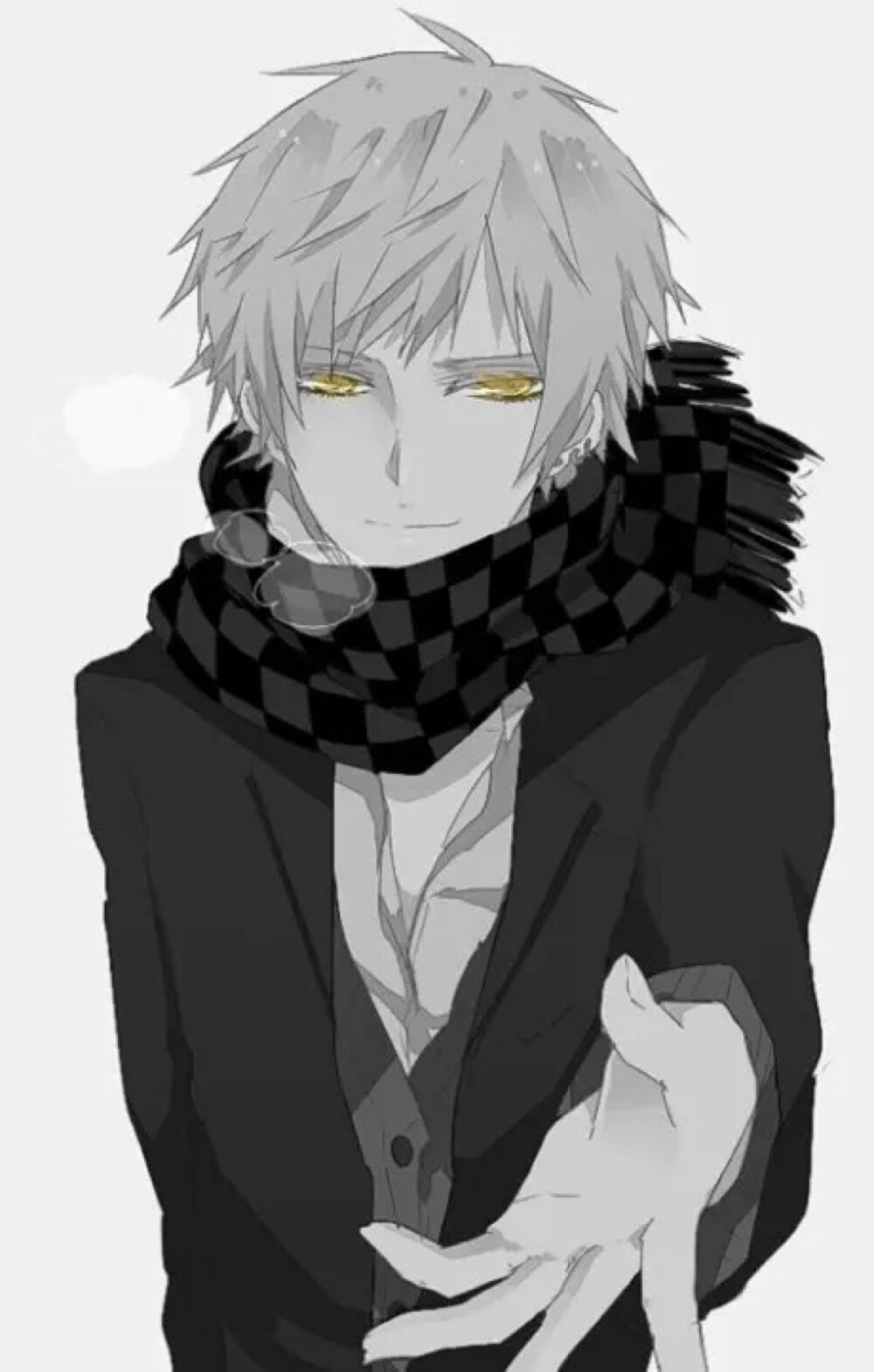 伸手 牵住我 二次元 情侣 美美的 卡通 插画 动漫 场景 手机 壁纸